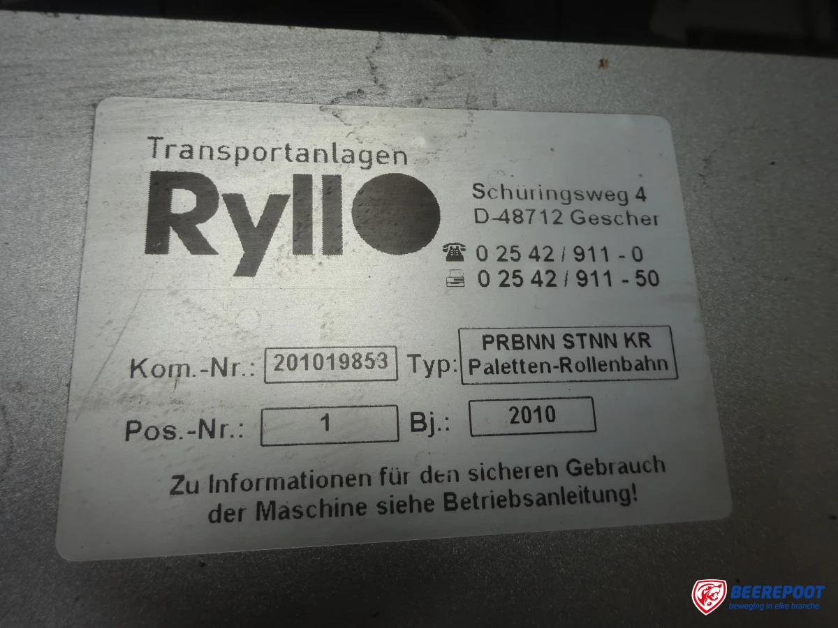 Roterende rollenbaanwissel